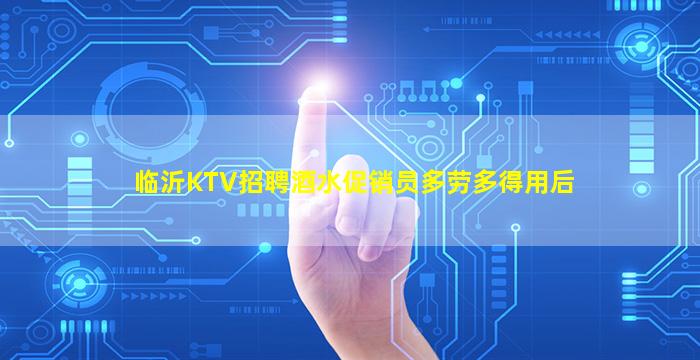 临沂KTV招聘酒水促销员多劳多得用后